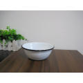 Personalized Metal Enamel Salad Bowl Rice Bowl Soup Plate